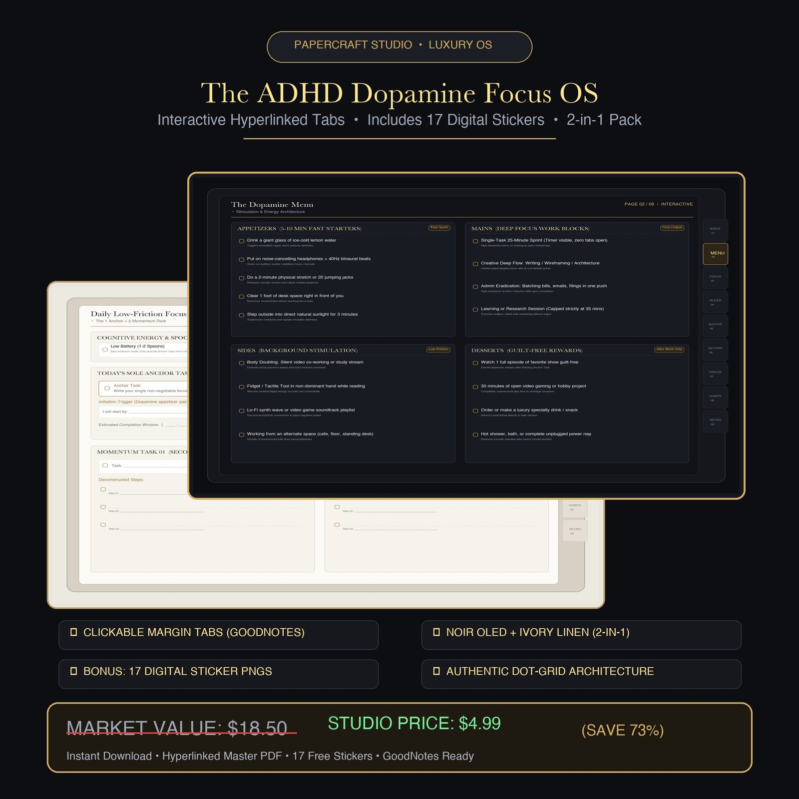 ADHD Dopamine Focus OS