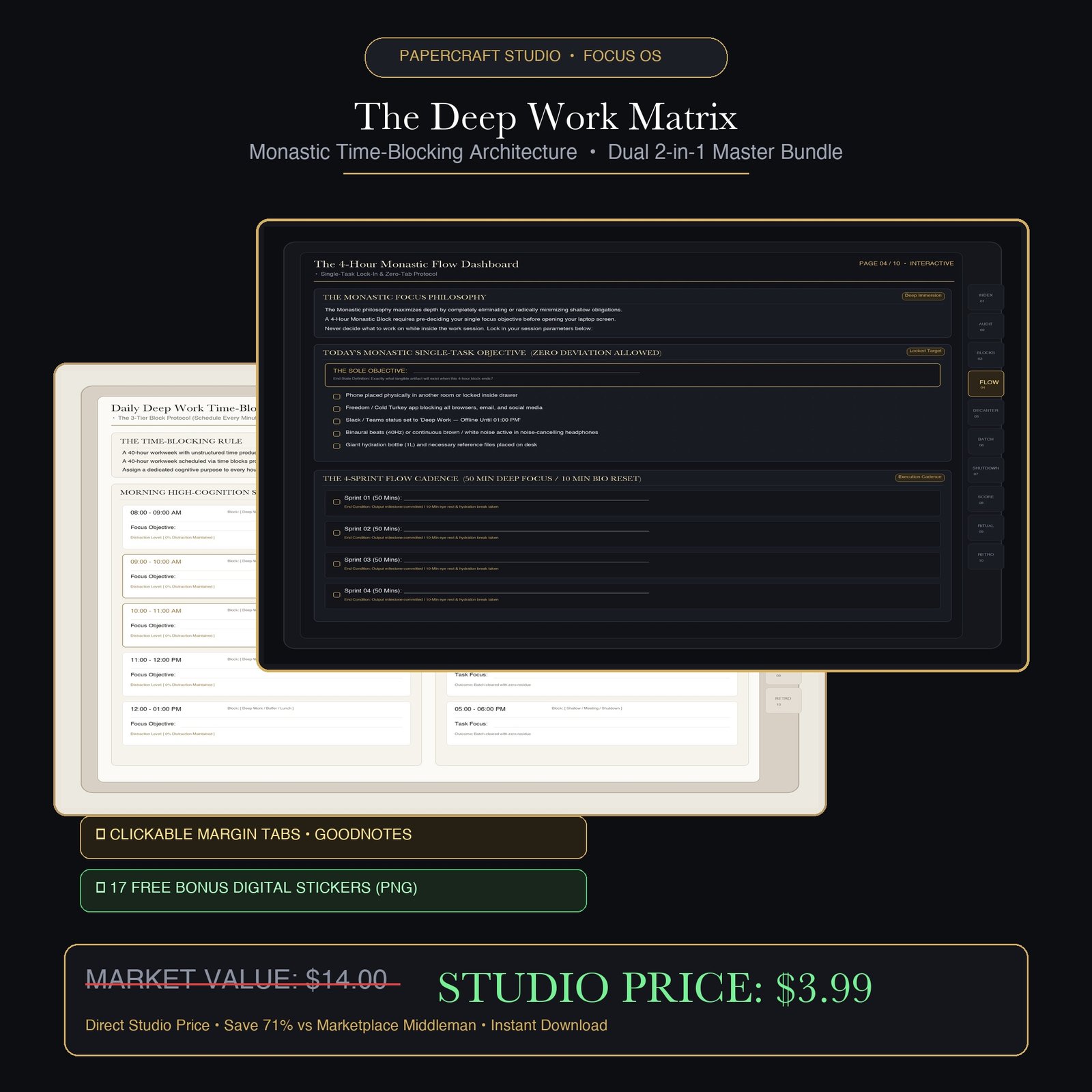 Deep Work Matrix
