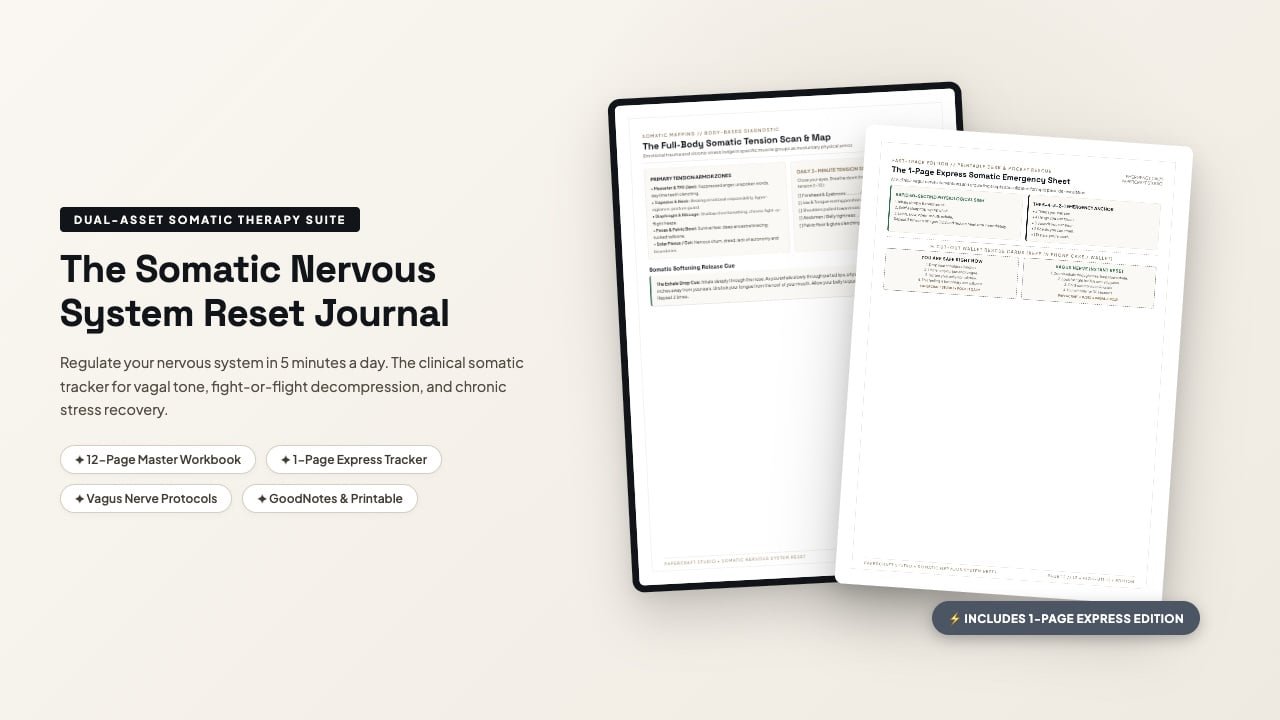 The Somatic Nervous System Reset Journal [Vagus Nerve Protocols]