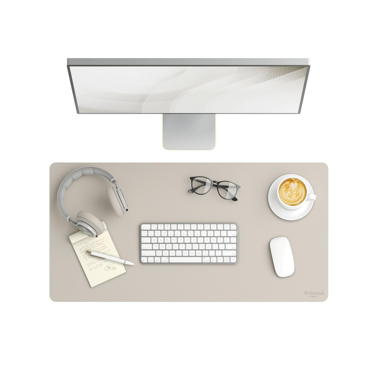 Felt vs Leather Desk Mat