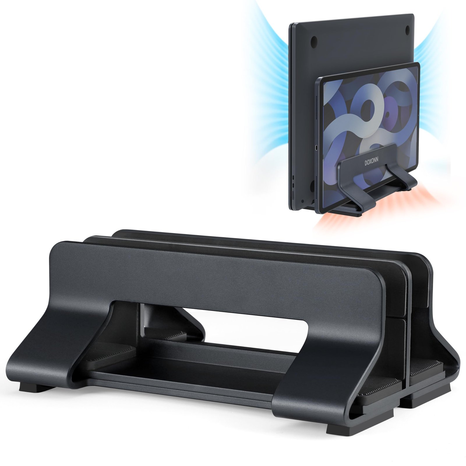 Vertical Laptop Dock vs Flat Desk